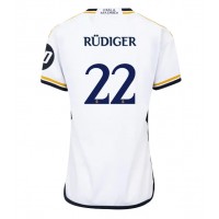 Real Madrid Antonio Rudiger #22 Heimtrikot Frauen 2023-24 Kurzarm